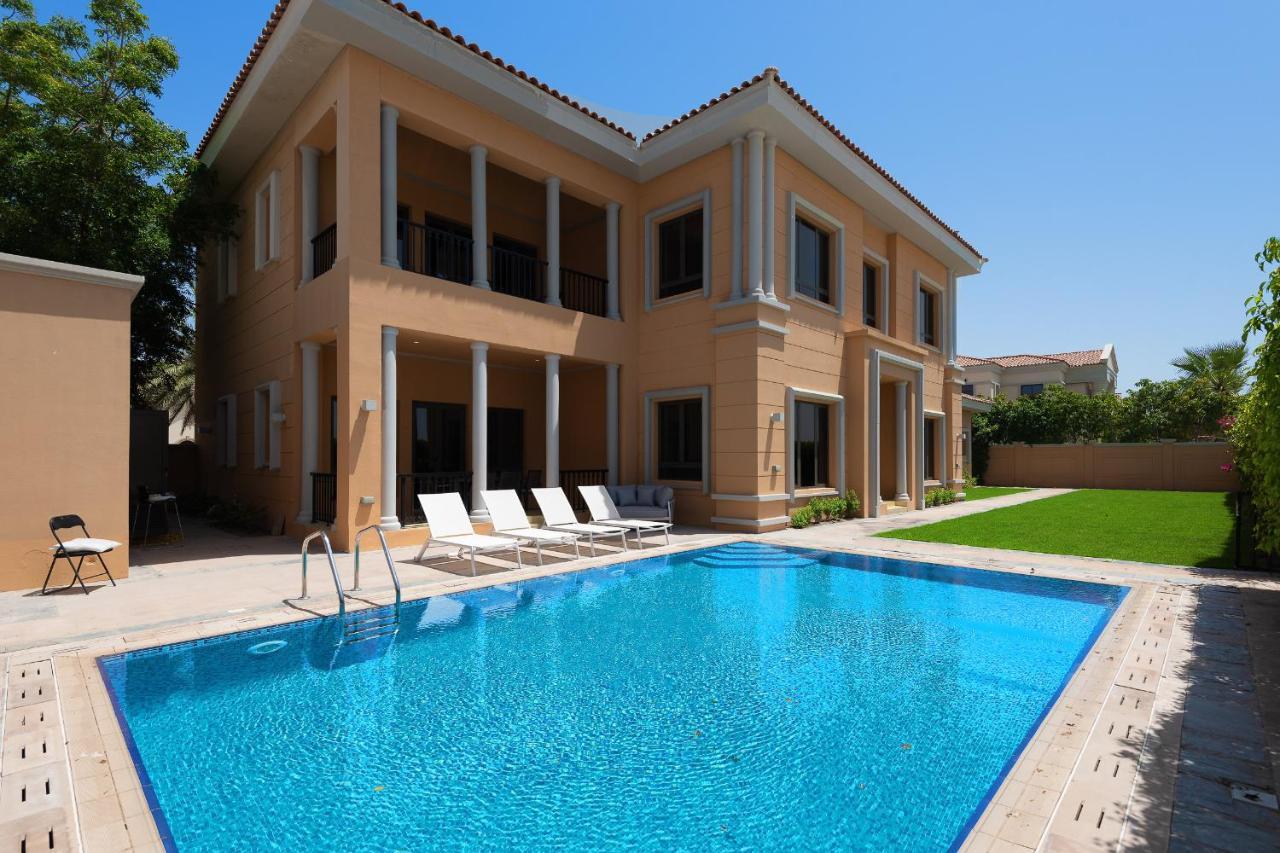 Maison Privee - Prvt Pool & Beach! In Luxury Palm Jumeirah Villa Дубай Экстерьер фото